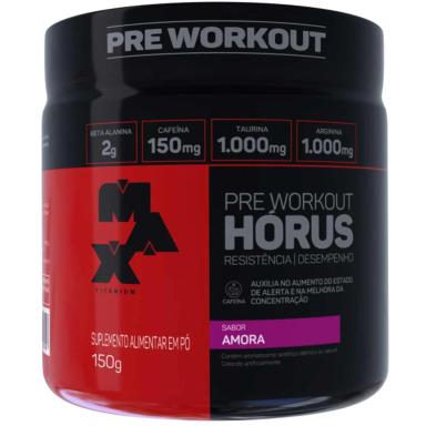 HORUS (150G) - AMORA - MAX TITANIUM - ÚNICO
