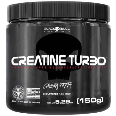 CREATINA TURBO 300GR BLACK SKULL