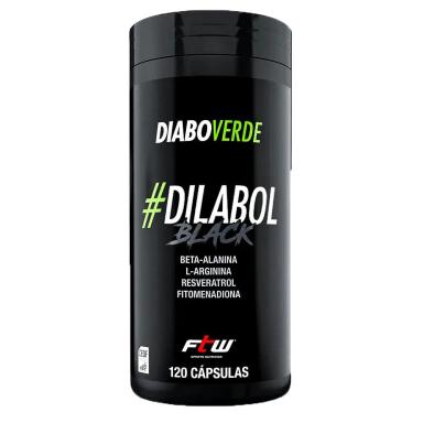 DIABO VERDE DILABOL BLACK FTW 120 CAPS MANSãO MAROMBA