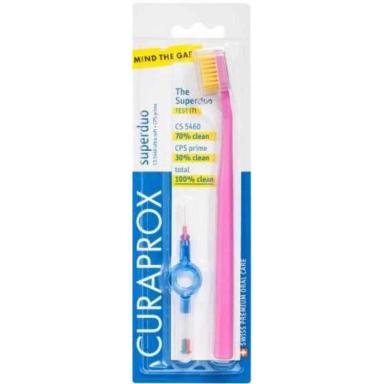 CURAPROX SUPERDUO ESCOVA ULTRA SOFT + INTERDENTAL PRIME
