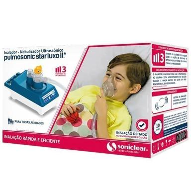 NEBULIZADOR / INALADOR ULTRA-SôNICO PULMOSONIC STAR LUXO II