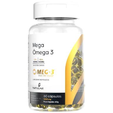 MEGAÔMEGA3MEG-3®EPA33%/DHA22%60SOFTGELS-NATULHA