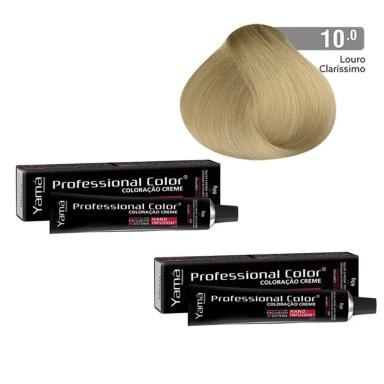 KIT C/2 COLORAçõES NANO 10.0 LOURO CLARíSSIMO YAMá