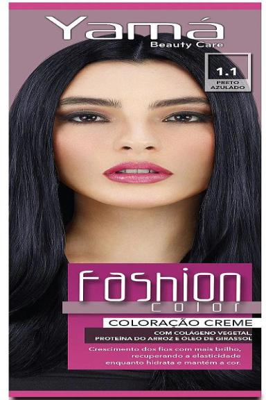 COLORAçãO YAMá BEAUTY CARE MINI KIT FASHION COLOR 1.1