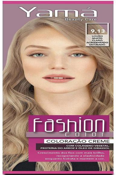 COLORAçãO YAMá BEAUTY CARE MINI KIT FASHION COLOR 9.13
