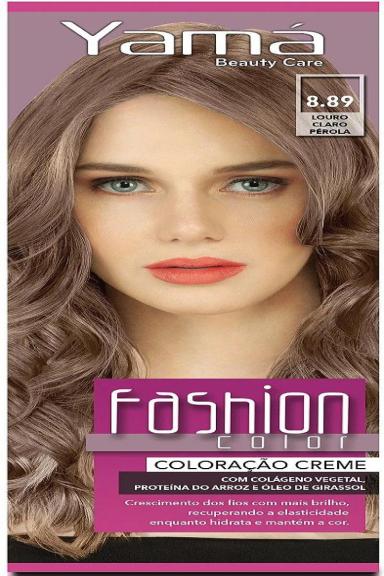 COLORAçãO YAMá BEAUTY CARE MINI KIT FASHION COLOR 8.89