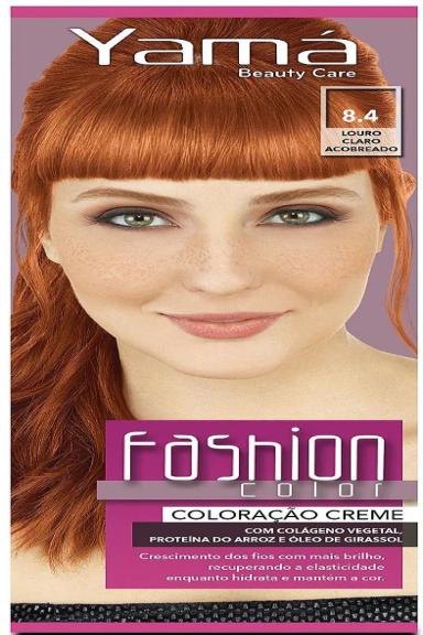 COLORAçãO YAMá BEAUTY CARE MINI KIT FASHION COLOR 8.4