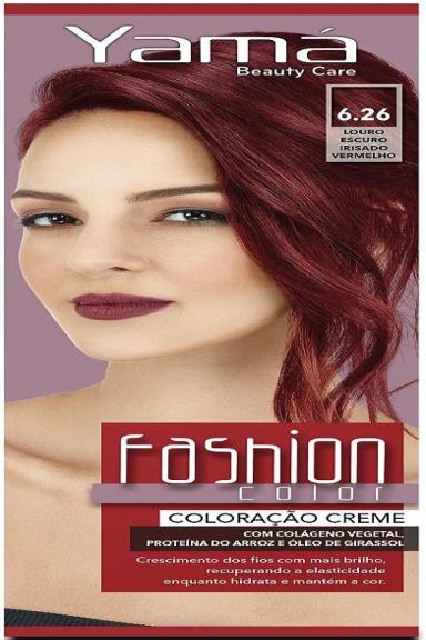 COLORAçãO YAMá BEAUTY CARE MINI KIT FASHION COLOR 6.26