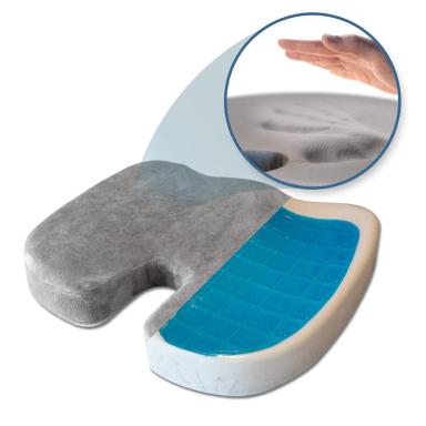 ALMOFADA CóCCIX GEL RELAXMEDIC | LINHA DR COLUNA Unica