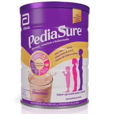 PEDIASURE COMPLETE CHOCOLATE 850G SUPLEMENTO NUTRICIONAL INFANTIL