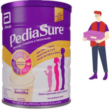 PEDIASURE BAUNILHA 850G NUTRIçãO COMPLETA PARA CRIANçAS