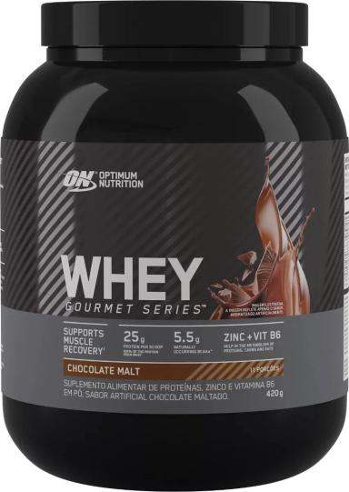 ON GOURMET 100% WHEY PROTEIN 420G - OPTIMUM NUTRITION Baunilha