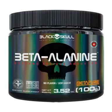 BETA-ALANINE COM BETA PURE100G - BLACK SKULL