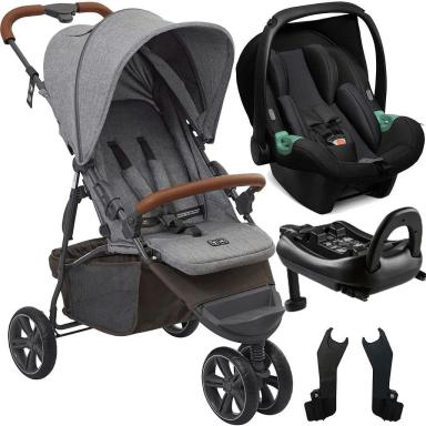 CARRINHO ABC DESIGN TREVISO 3 BEBE CONFORTO BASE WOVEN GREY