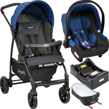CARRINHO BEBE CONFORTO BASE  NINHO ECCO CZ AZUL - BURIGOTTO