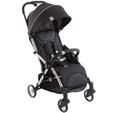 CARRINHO BEBê PASSEIO COMPACTO RECéM NASCIDO ATé 15 KG ONE HAND GOODY PLUS CHICCO GRAPHITE