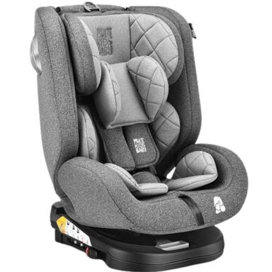 CADEIRINHA PARA CARRO MULTIKIDS ARTEMIS 360 ISOFIX 0-36KG CINZA