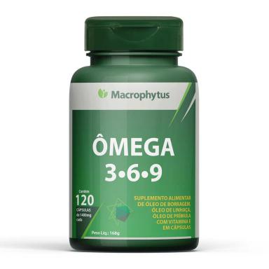 Ômega 3-6-9 1000mg 120 cápsulas