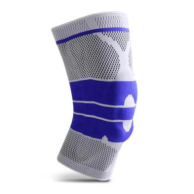 JOELHEIRAS DE COMPRESSãO PROTETOR DE JOELHO COM GEL DE SILICONE E SPRING FITNESS  RESPIRáVEL -G