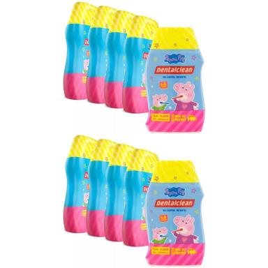 10X GEL DENTAL INFANTIL PEPPA PIG SEM FLUOR 100G DENTALCLEAN