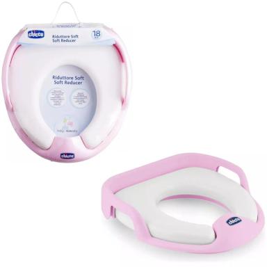 ASSENTO REDUTOR SANITÁRIO INFANTIL ACOLCHOADO ROSA - CHICCO