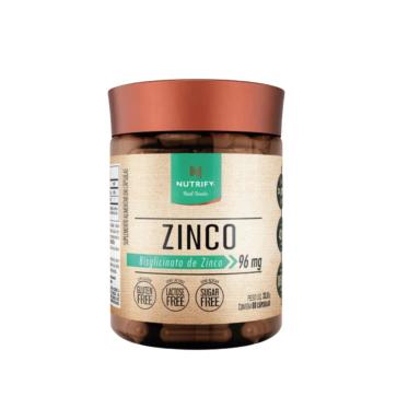 ZINCO-BISGLICINATO DE ZINCO-60 CáPSULAS-NUTRIFY