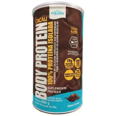 BODY  PROTEIN PROTEíNA ISOLADA SABOR CACAU