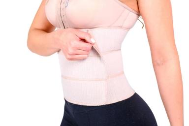 FAIXA ABDOMINAL 3 GOMOS FORRADA  - KELOGEL TAM. P | M | G