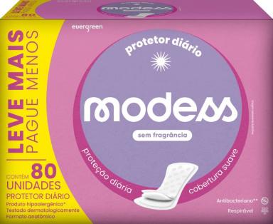 PROTETOR DIARIO MODESS 80 UN