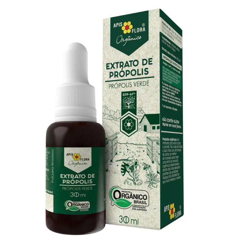 EXTRATO DE PROPOLIS VERDE ORGANICO 30ML APIS FLORA
