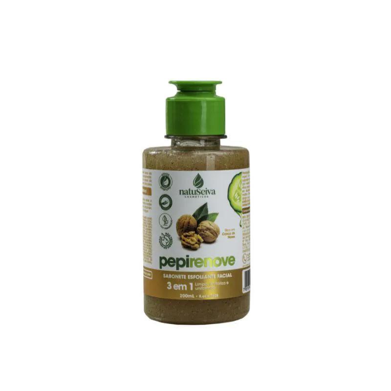 SABONETE ESFOLIANTE FACIAL PEPIRENOVE NATUSEIVA 200ML