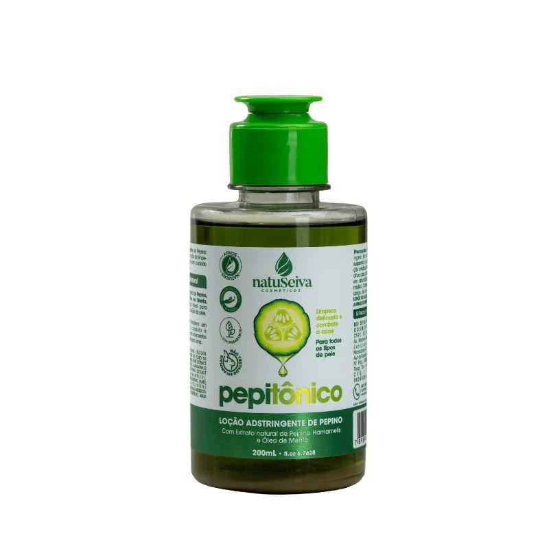 LOçãO ADSTRINGENTE PEPITôNICO NATUSEIVA 200ML