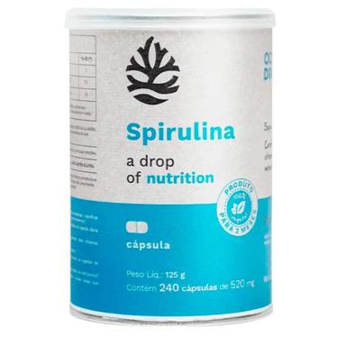 SPIRULINA OCEAN DROP 520MG 240CAPS