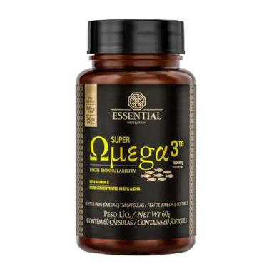 SUPER OMEGA 3 TG 1000MG 60CAPS - ESSENTIAL NUTRITION