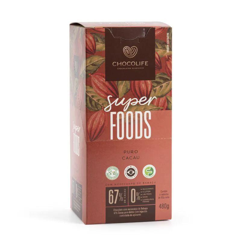 SUPERFOODS PURO CACAU CHOCOLIFE 80G