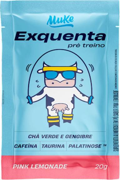 MUKE EXQUENTA PRé TREINO PINK LEMONADE MAIS  MU 20G