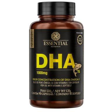 DHA ÔMEGA E ESSENTIAL NUTRITION 1000MG COM 90 CáPSULAS