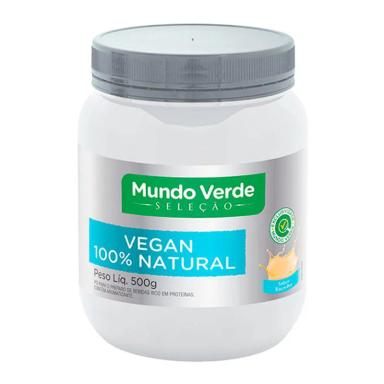 VEGAN PROTEIN BAUNILHA MUNDO VERDE SELEçãO 500G