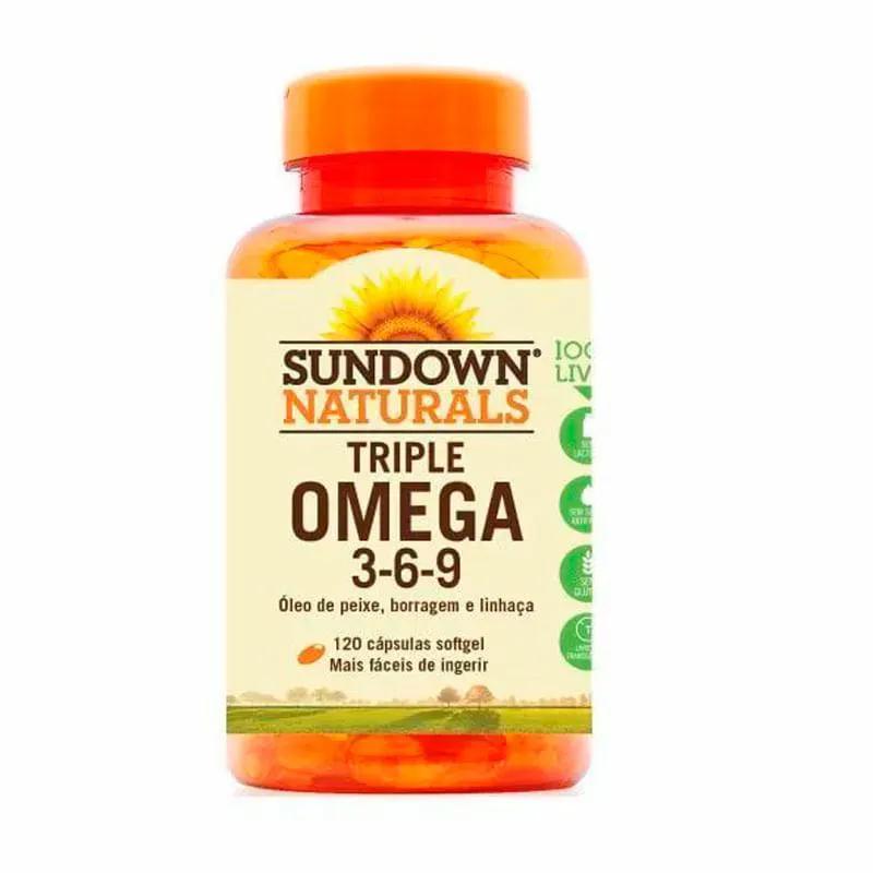 TRIPLE ÔMEGA 3-6-9 SUNDOWN 120 CáPSULAS