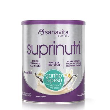 SUPRINUTRI GANHO DE PESO BAUNILHA 400G - SANAVITA