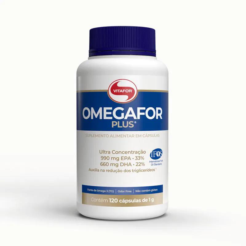 ÔMEGAFOR PLUS VITAFOR 1000MG COM 120 CáPSULAS