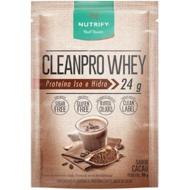 CLEANPRO WHEY CACAU NUTRIFY 30G