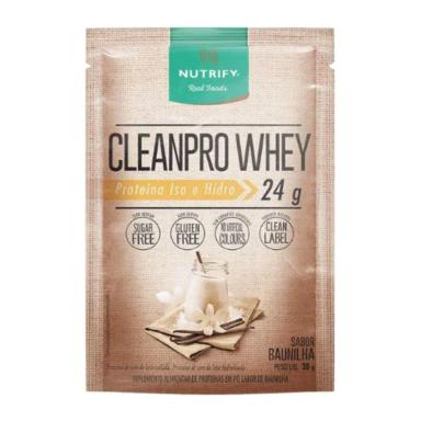 CLEANPRO WHEY BAUNILHA  NUTRIFY 30G
