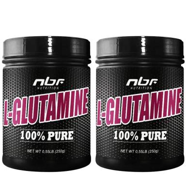 GLUTAMINA L- GLUTAMINE 100% PURE 250 + 250G DOUBLE - NBF