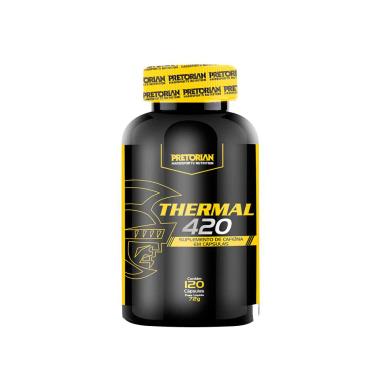 TERMOGêNICO THERMAL 420 120 TABS - PRETORIAN