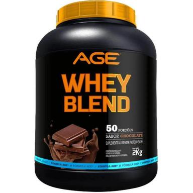 WHEY PROTEIN BLEND AGE - (2KG) - PROMOçãO Chocolate