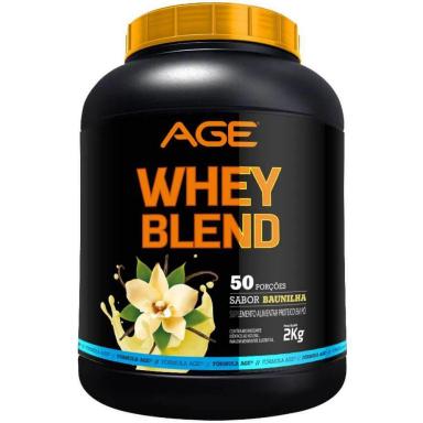 WHEY PROTEIN BLEND AGE - (2KG) - PROMOçãO Baunilha