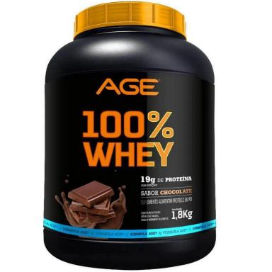 WHEY 100% PURE - (1,8KG) - CHOCOLATE - AGE