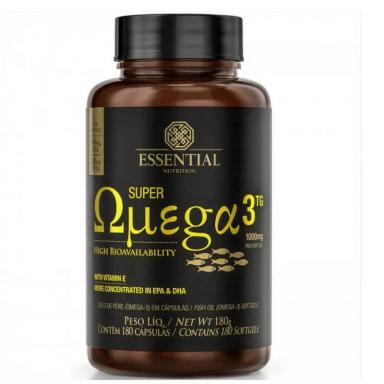 Super Omega 3 Tg (180 Caps) 1000Mg - Essential Nutrition