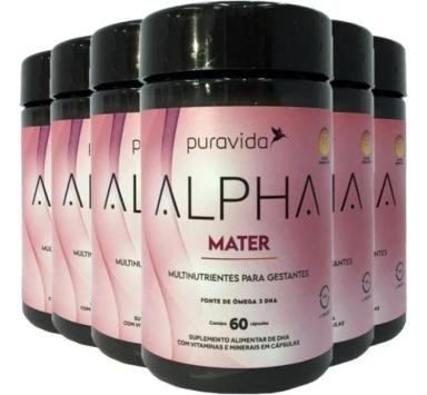 ALPHA MATER MULTIVITAMíNICO PURAVIDA 6 X 60 CáPSULAS